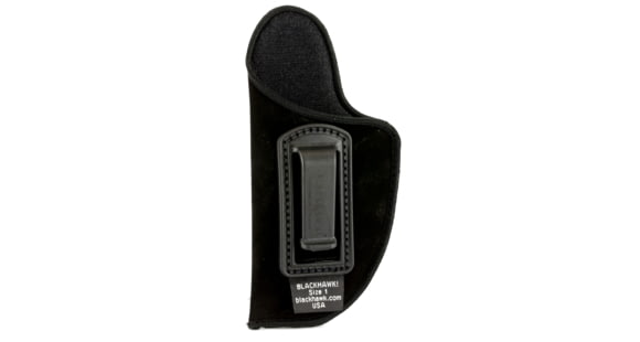 Image of BLACKHAWK Inside the Pant Holster, Size 1, Fits Medium Automatic Pistol With 3-4 Barrel, Left Hand, Black 73IP01BK-LA