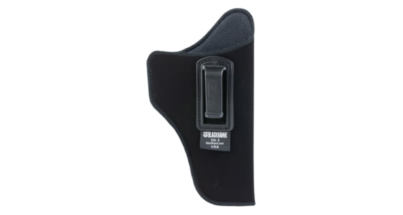 Image of BLACKHAWK Inside-the-Pants Holster, Size 2, Fits Medium Revolver with 4 Barrel, Right Hand, Black 73IP02BKA