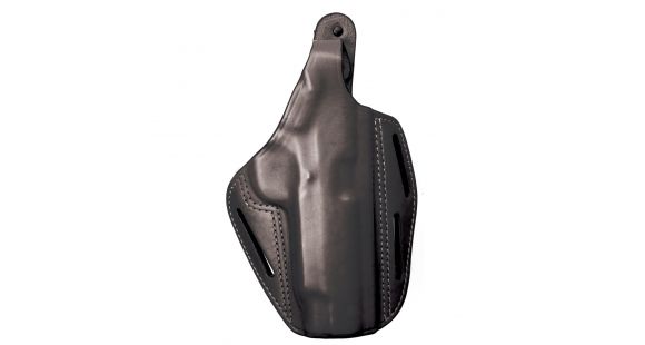 Image of BlackHawk Leather 3-Slot Pancake Holster, CZ 75/85 Compact, Black, Left Hand, 420057BK-L