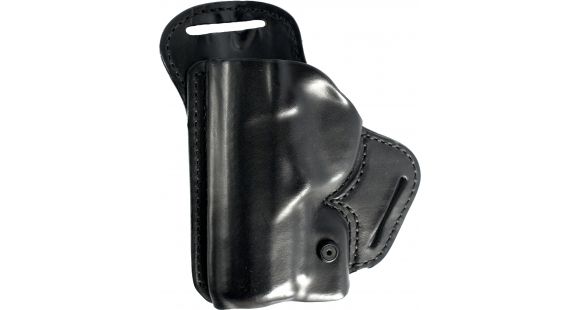 Image of BlackHawk Leather Check-Six Holster, Springfield Armory XD/Springfield Armory XD Compact, Left Hand, Matte, Black, 420708BK-L