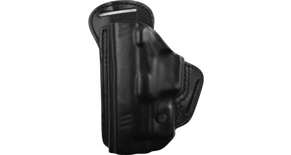 Image of BlackHawk Leather Check-Six Holster, Springfield Armory XD-M, Left Hand, Matte, Black, 420721BK-L