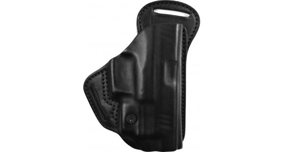 Image of BlackHawk Leather Check-Six Holster, Springfield Armory XD-M, Right Hand, Matte, Black, 420721BK-R