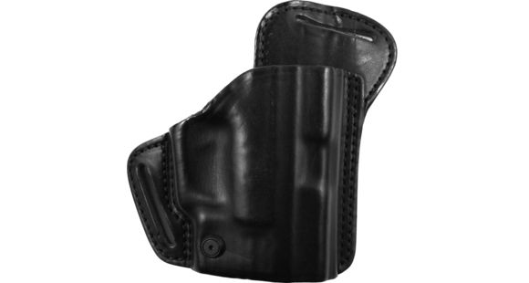 Image of BlackHawk Leather Check-Six Holster, Springfield Armory XD/Springfield Armory XD Compact, Right Hand, Matte, Black, 420708BK-R