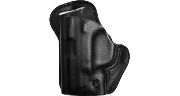 Image of BlackHawk Leather Check-Six Holster, Smith &amp; Wesson M&amp;P 40 Compact/Smith &amp; Wesson M&amp;P 9 Compact, Left Hand, Matte, Black, 420719BK-L