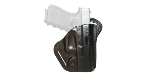 Image of BlackHawk Leather Check-Six Holster, Walther P99, Right Hand, Plain, Black, 420709BK-R