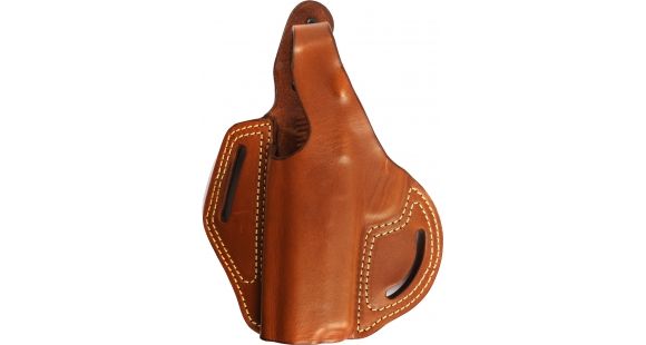 Image of Blackhawk Leather Cutaway Belt Holster, Brown, 1911 Commander, Left Hand - 421305BN-L