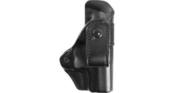 Image of BlackHawk Leather Inside Pants Holster, Heckler & Koch P2000/Heckler & Koch USP Compact, Right Hand, Matte, Black, 420405BK-R