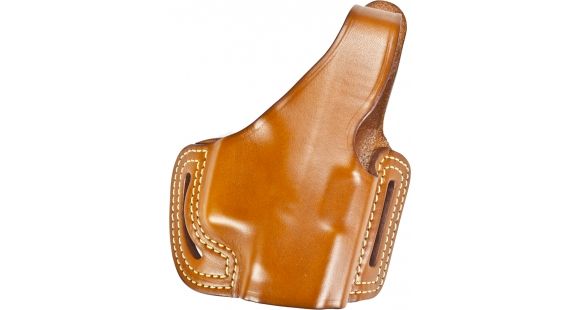Image of Blackhawk Leather Slide w/Thumb Break Holster, Right Hand - For Glock 17/ 19/ 22/ 23/ 31/ 32/ 34/ 35