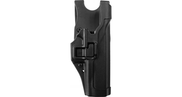 Image of BlackHawk SERPA Level 2 Duty Holsters, Smith &amp; Wesson M&amp;P 9/Smith &amp; Wesson M&amp;P 40/Glock 20/Glock 37/Glock 38/Glock 21/Smith &amp; Wesson M&amp;P 45/Glock 21SF, Right Hand, Matte, Black, 44H013BK-R