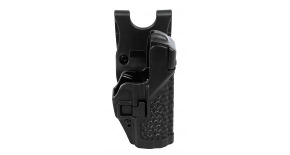 Image of BlackHawk SERPA Level 3 Auto Lock Duty Holsters, Smith &amp; Wesson M&amp;P 9/Smith &amp; Wesson M&amp;P 40/Smith &amp; Wesson M&amp;P 45, Right Hand, Basketweave, Black, 44H145BW-R