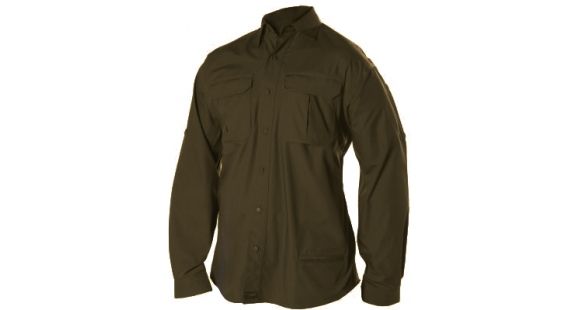 Image of BlackHawk Light Weight Tactical Shirt, Long Sleeve, Chocolate Brown, Large 88TS01CB-LG