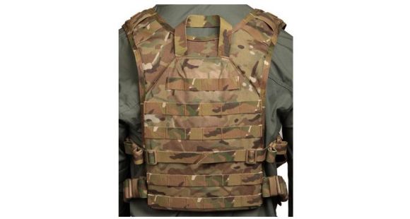 Image of Blackhawk Lightweight Commando Recon Back Panel, MultiCam, Small/Medium