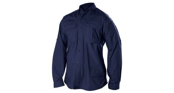 Image of BlackHawk Light Weight Tactical Shirt, Long Sleeve, Navy, Large 88TS01NA-LG