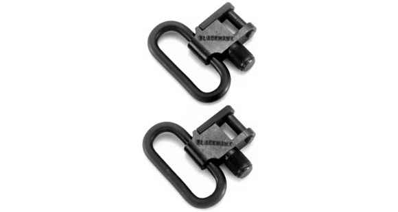 Image of BlackHawk Lok-Down 1in Swivels, Blued, 70SW07BK