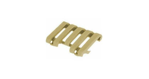 Image of Blackhawk Low Profile Rail Cover w/ Wire Loom - 5 Slot, Dark Earth 71RC01DK