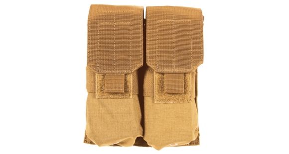 Image of BlackHawk S.T.R.I.K.E. Gen-4 MOLLE M4 Double Mag Pouch, Coyote Tan, Imported, 37CL03CT