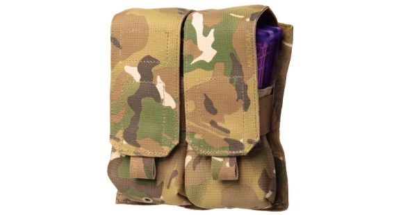 Image of BlackHawk S.T.R.I.K.E. Gen-4 MOLLE M4 Double Mag Pouch, MultiCam, Imported, 37CL03MC