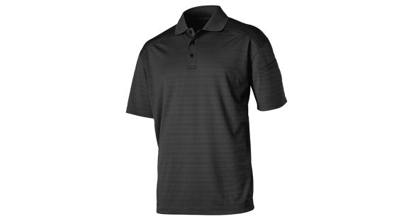 Image of BlackHawk Men's Cool React Polo, Black, Small, PO04BKSM