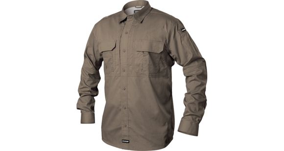 Image of Blackhawk Men's Pursuit Long Sleeve Shirt, Fatigue, 4 Extra Large, TS01FT4XL