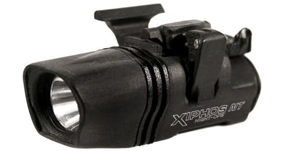 Image of BlackHawk Night-Ops Xiphos NTX Weapon Mounted Flashlight, Black, RH 75206BK