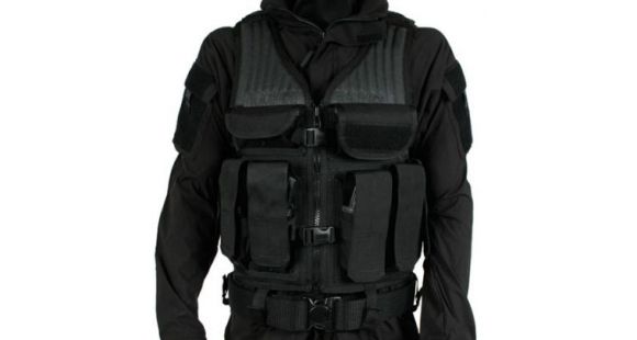 Image of BlackHawk Omega Elite Tactical Vest #1, Size 191, 30EV03BK