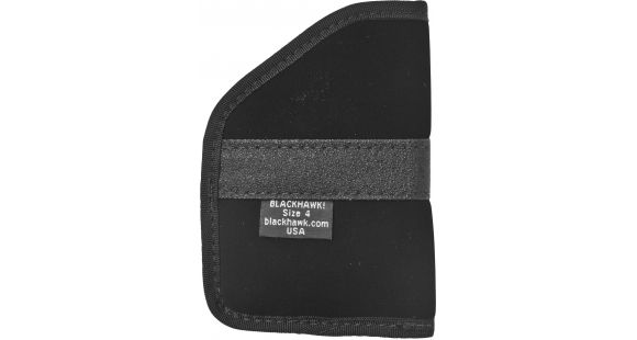 Image of BlackHawk Pocket Holster, Plain, Black, 40PP04BK