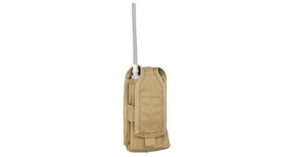 Image of BlackHawk STRIKE Gen-4 MOLLE Radio Pouch PRC-112/LG, Size 146, Coyote Tan, 39CL26CT