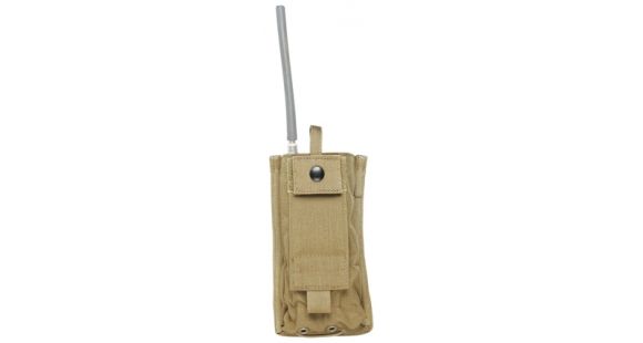 Image of BlackHawk S.T.R.I.K.E. Gen-4 MOLLE Radio Pouch MBITR, Coyote Tan, 39CL20CT-USA