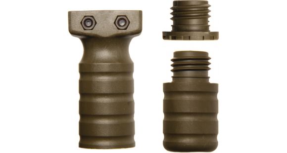 Image of Blackhawk Rail Mount Vertical Grip, w/ Storage Compartment, OD Green, 71VG00OD