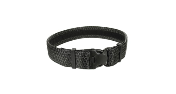 Image of BlackHawk Reinforced 2.25in Duty Belt w/Loop, Black, 44in-48in, Basketweave, 44B12XLBW