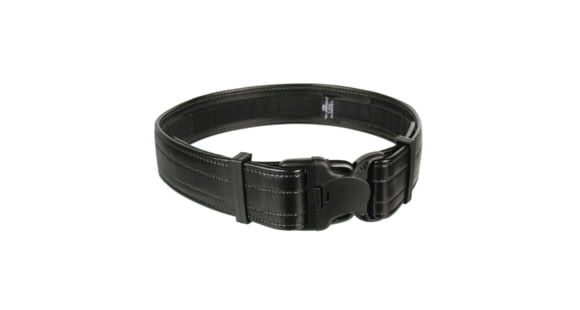 Image of BlackHawk Reinforced 2.25in Duty Belt w/Loop, Black, 26in-30in, Plain, 44B12SMPL