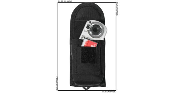 Image of BlackHawk S.T.R.I.K.E. Camera Pouch, Black 38CL98BK-GSA