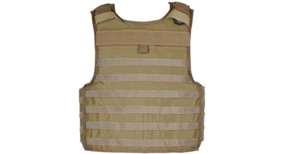 Image of Blackhawk S.T.R.I.K.E. Carrier Cordura Lining Armor, Coyote Tan, Large 32V503CT-CTS