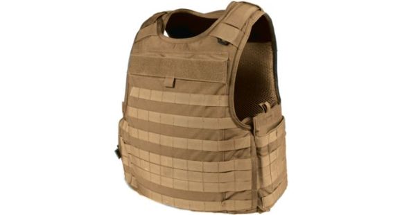 Image of Blackhawk S.T.R.I.K.E. Carrier Cordura Lining Armor, Coyote Tan, Medium 32V502CT