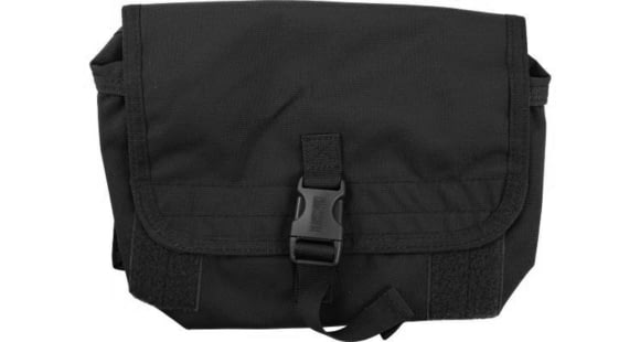 Image of BlackHawk S.T.R.I.K.E. Gas Mask Carrier w/ Speed Clip, Black 38CL19BK