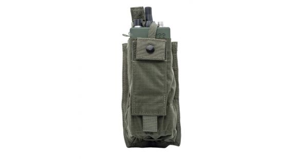 Image of BlackHawk S.T.R.I.K.E. Gen-4 MOLLE Radio Pouch MBITR, Ranger Green, 37CL20RG