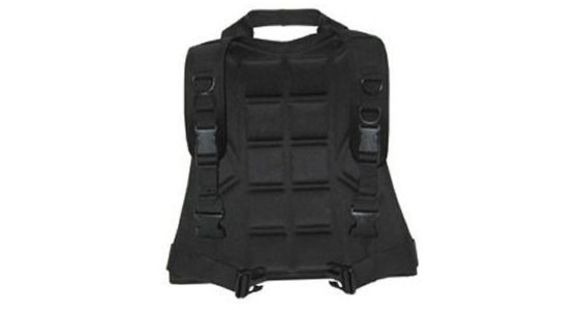 Image of BlackHawk S.T.R.I.K.E. Gen-4 MOLLE System Back Plate Carrier, Size 145, Black