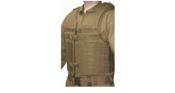 Image of BlackHawk S.T.R.I.K.E. Gen-4 MOLLE System Elite Vest, Coyote Tan, NSN-8415-01-554-2841