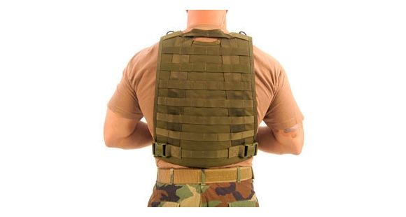 Image of BlackHawk S.T.R.I.K.E. Gen-4 MOLLE System Plate Carrier Harness, Size 145, Olive Drab