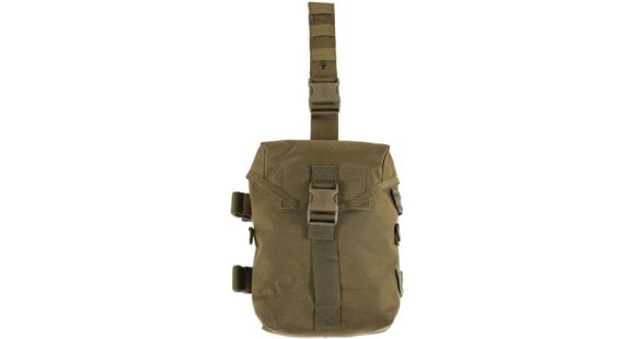 Image of BlackHawk S.T.R.I.K.E. Gen4 MOLLE System Drop Leg Pouch, Olive Drab, Size 147 37CL43OD