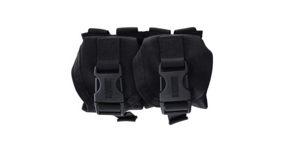 Image of BlackHawk S.T.R.I.K.E. Gen4 MOLLE System Single Frag Grenade Pouch, Black, Size 151, 37CL12BK