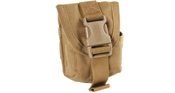 Image of BlackHawk S.T.R.I.K.E. Single Frag Grenade Pouch, Olive Drab, Size 151, 37CL12OD