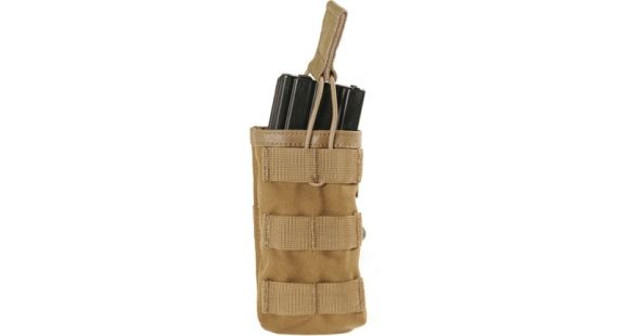 Image of BlackHawk S.T.R.I.K.E. M4/M16 Single Mag Pouch w/ Speed Clip - Coyote Tan 38CL68CT