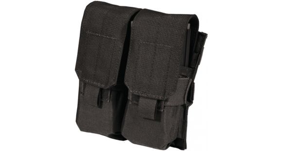 Image of BlackHawk S.T.R.I.K.E. M4/M16 Double Mag Pouch - Black 38CL03BK-GSA
