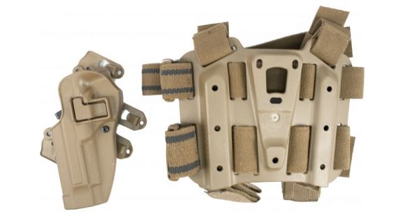 Image of BlackHawk S.T.R.I.K.E. SERPA Combo Kit, Beretta M9/Beretta 92, Left Hand, Plain, Coyote Tan, 40SC02CT-L
