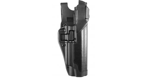 Image of BlackHawk SERPA Level 3 Auto Lock Duty Holsters, Colt 1911, Left Hand, Plain, Black, 44H103PL-L