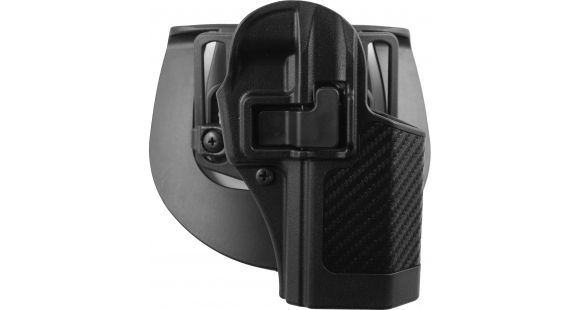 Image of BlackHawk SERPA CQC Belt Loop/Paddle Active Retention Holsters, Ruger P95, Right Hand, Matte, Black, 410012BKR