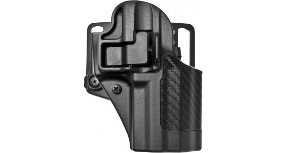 Image of BlackHawk SERPA CQC Belt Loop/Paddle Active Retention Holsters, Heckler &amp; Koch P30, Right Hand, Matte, Black, 410017BK-R