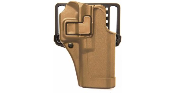 Image of BlackHawk Serpa CQC IWB Holsters, Heckler &amp; Koch USP 9mm/Heckler &amp; Koch USP Tactical .40, Left Hand, Matte, Coyote Tan, 410514CT-L