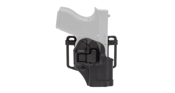 Image of BlackHawk Serpa CQC IWB Holsters, SIG Sauer P250/SIG Sauer P320, Right Hand, Matte, Black, 410561BK-R